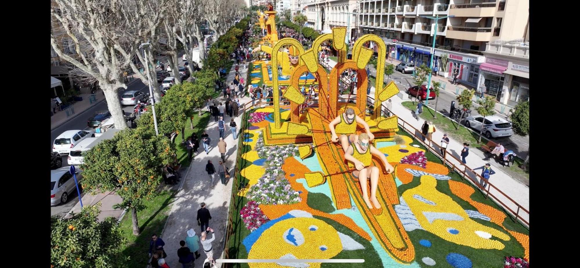 Menton Centre Vue Imprenable Sur Mer Et Jardin Bioves Exterior foto