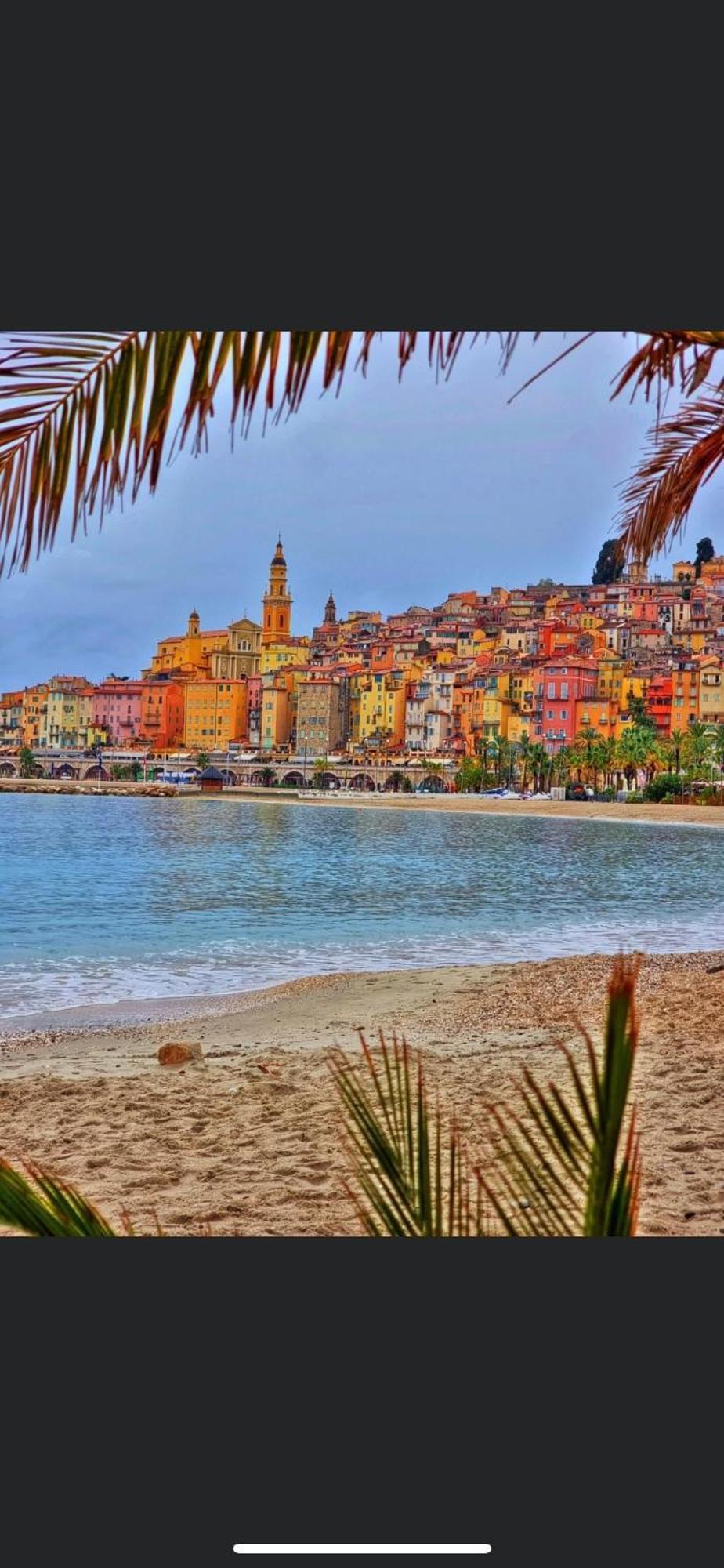 Menton Centre Vue Imprenable Sur Mer Et Jardin Bioves Exterior foto